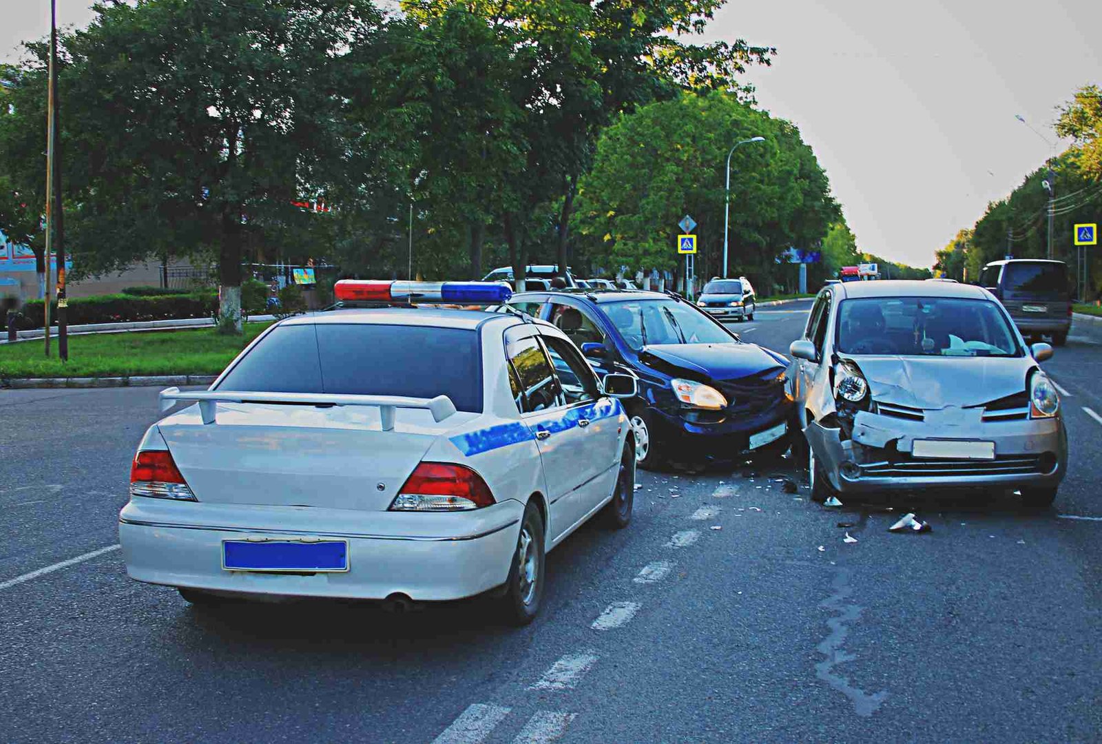 Qué hacer en caso de un accidente de tráfico