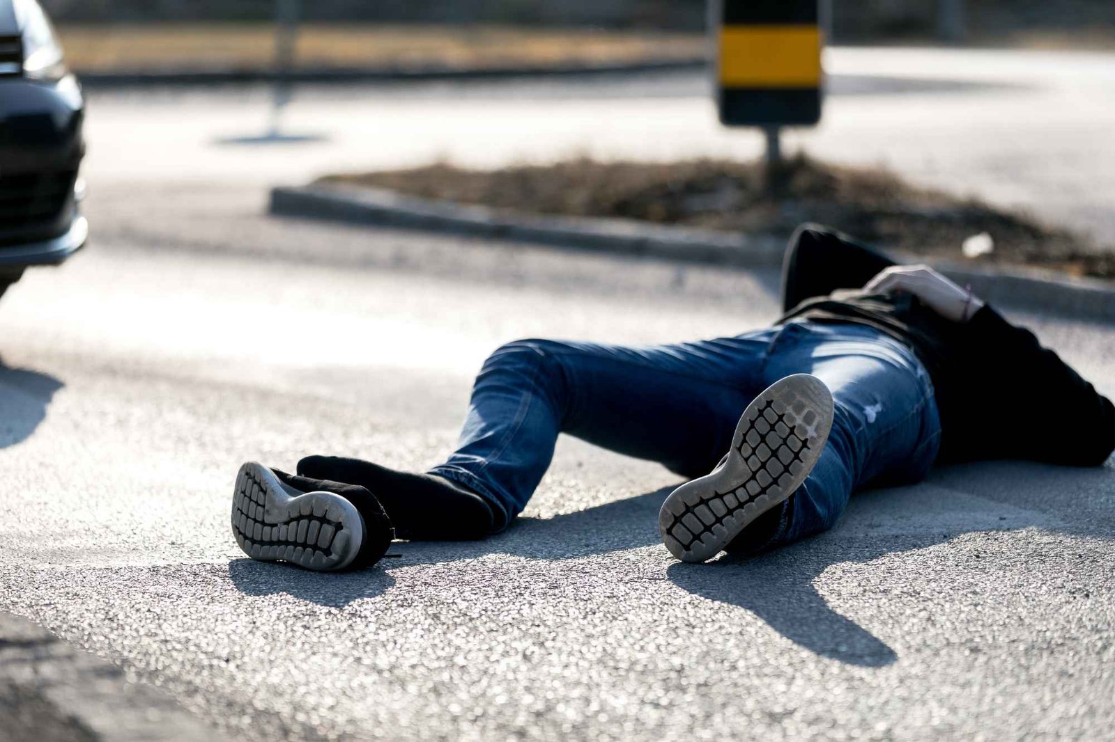 Un sueño roto en el paso peatonal