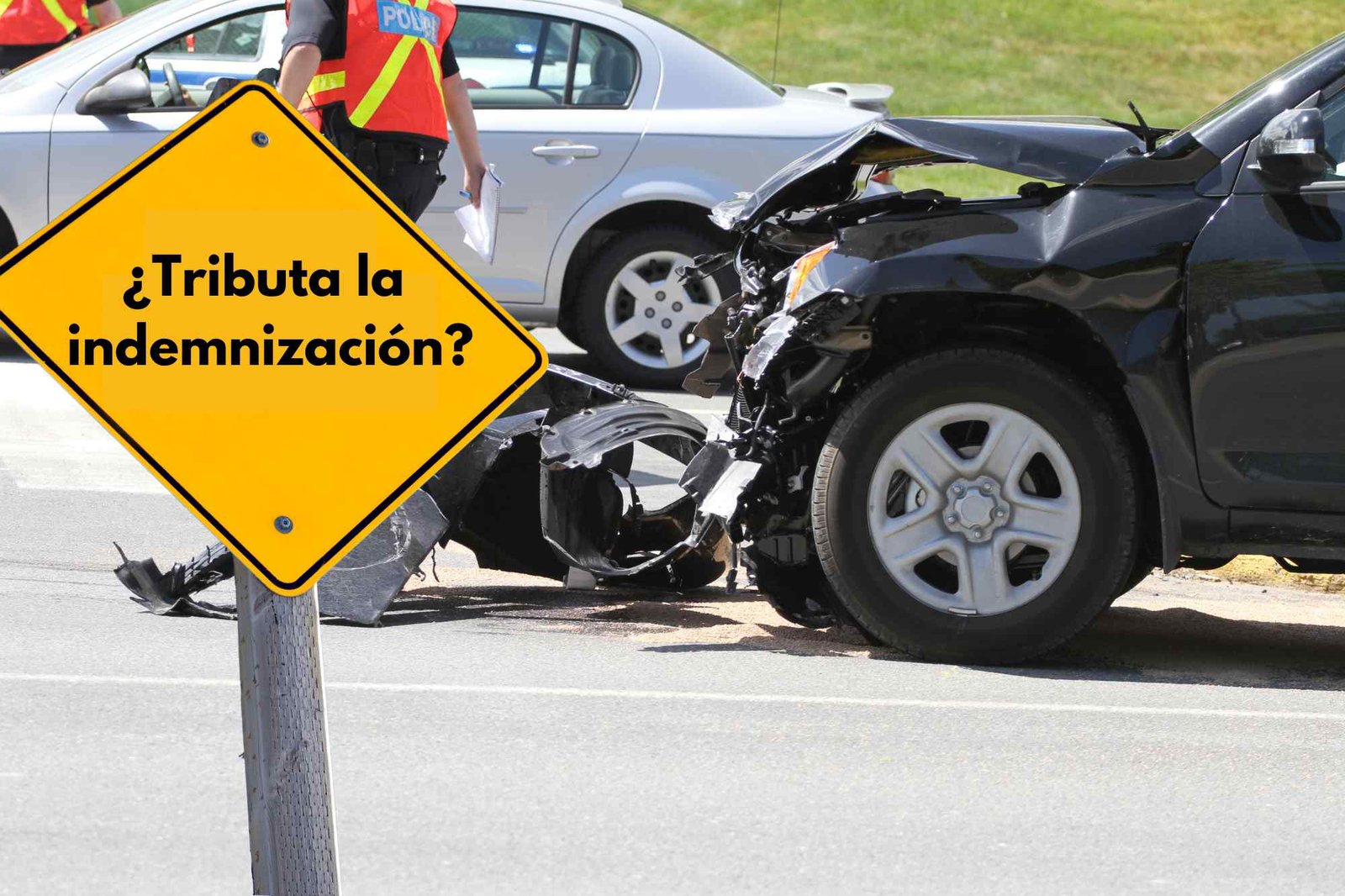 ¿Tributa la indemnización por accidente de tráfico?