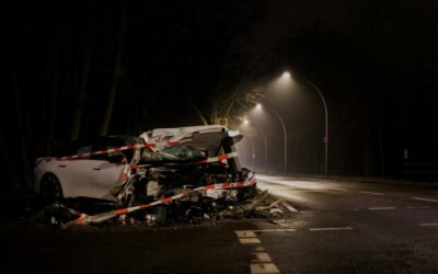 Accidente por circular con luces apagadas de noche: ¿Hay indemnización?