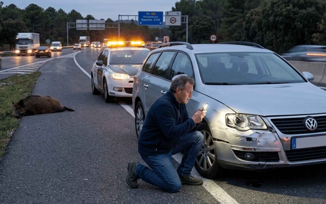 Accidente con animales en autopista ¿Quién paga si atropello a un animal?